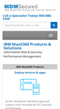 Mobile Screenshot of mdmsecured.com